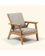 Camren 2 Piece Teak Patio Chair (synthetic illustration; no displayed measurements)