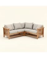 Brough 4 Piece Teak Sofa Seating Group (synthetic illustration; no displayed measurements)