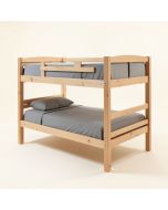 Bolles Solid Wood Bunk Bed By Harriet Bee (synthetic illustration; no displayed measurements)