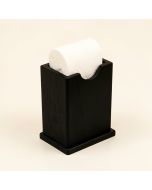 Wire/Acacia Wood Free-Standing Paper Towel Holder (synthetic illustration; no displayed measurements)