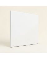 Riverbank 19.63 '' X 19.63 '' 3D Wall Panel In White (synthetic illustration; no displayed measurements)
