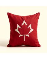 Kyler Canadian Flag Indoor/Outdoor Linen Throw Pillow (synthetic illustration; no displayed measurements)