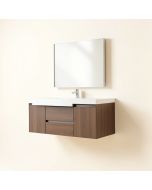 Breakthrough 32 '' Vanity Wall-Mounted Single Bathroom Vanity Set (synthetic illustration; no displayed measurements)