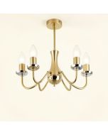 Alyse 6 - Light Sputnik Sphere Chandelier (synthetic illustration; no displayed measurements)