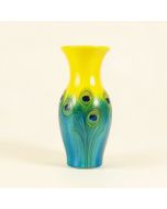 Peacock Bud Vase (synthetic illustration; no displayed measurements)