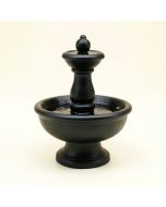 Resin Stone Fountain With Light (synthetic illustration; no displayed measurements)