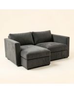 Eramana 121 '' Wide Microfiber/Microsuede Sofa & Chaise (synthetic illustration; no displayed measurements)