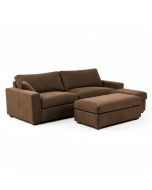 Floresha 81 '' Wide Reversible Sofa & Chaise With Ottoman (synthetic illustration; no displayed measurements)