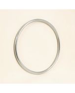 Champagne Circle Metal Wall Decor (synthetic illustration; no displayed measurements)