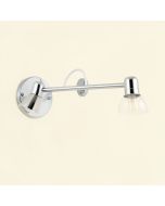 Gilbertson 2-Light Chrome Vanity Light (synthetic illustration; no displayed measurements)