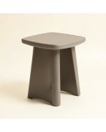 Opperman Plastic Side Table (synthetic illustration; no displayed measurements)