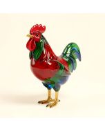 Rossen Rooster Favrile Figurine (synthetic illustration; no displayed measurements)