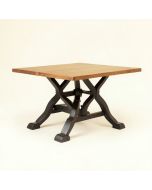 Garibaldi Iron Trestle Dining Table (synthetic illustration; no displayed measurements)