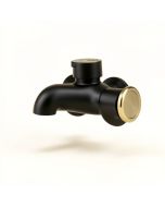 Restoration Tub And Shower Faucet With Valve (synthetic illustration; no displayed measurements)