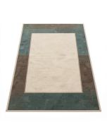 Gainford Beige/Teal/Brown Indoor / Outdoor Area Rug (synthetic illustration; no displayed measurements)