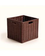 Straight Rattan Planter Box (synthetic illustration; no displayed measurements)