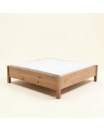 Hayley 36.1 '' Wood Bed Frame (synthetic illustration; no displayed measurements)