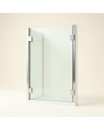 Tidy 39 '' X 55 '' Hinged Semi Frameless Tub Door (synthetic illustration; no displayed measurements)