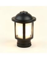 Arturo Black 1 -Light 11 '' Integrated Led Pier Mount Light (synthetic illustration; no displayed measurements)