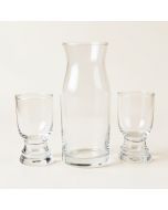 Kaler Monogram Presentation 5 Piece Whiskey Decanter Set (synthetic illustration; no displayed measurements)