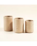 Marble 3 Piece Kitchen Canister Set (synthetic illustration; no displayed measurements)
