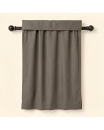 Trevin 100 % Cotton Toile Room Darkening Rod Pocket Single Curtain Panel (synthetic illustration; no displayed measurements)