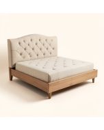 Aafreen Queen Tufted Upholstered Low Profile Standard Bed (synthetic illustration; no displayed measurements)