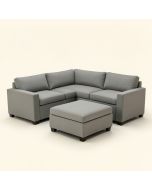 Fitchner 131 '' Wide Reversible Corner Sectional With Ottoman (synthetic illustration; no displayed measurements)