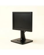 Swivel Universal Single Monitor Stand - Free-Standing Desk Stand Riser For 13-32 (synthetic illustration; no displayed measurements)