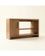 Swanger 45.3 '' Solid Wood Console Table (synthetic illustration; no displayed measurements)