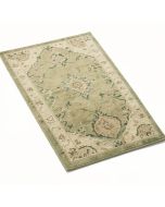 Satsuma Plum/Beige/Green Area Rug (synthetic illustration; no displayed measurements)