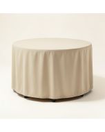 Round Water Resistant Breathable Patio Table Cover (synthetic illustration; no displayed measurements)