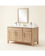 Malbork 48 '' Double Sink Bathroom Vanity Set (synthetic illustration; no displayed measurements)