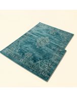 Allman Power Loom Teal/Blue Rug (synthetic illustration; no displayed measurements)