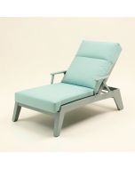 Germin 85 '' Long Reclining Single Chaise With Cushions (synthetic illustration; no displayed measurements)