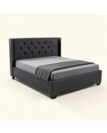 Brantley Queen Tufted Upholstered Low Profile Standard Bed (synthetic illustration; no displayed measurements)