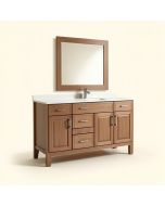 Estelle 31 '' Single Bathroom Vanity Set (synthetic illustration; no displayed measurements)