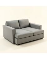 Julia 29 '' Recessed Arm Sofa Bed With Reversible Cushions (synthetic illustration; no displayed measurements)