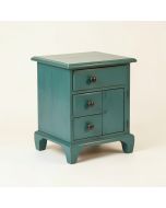 Tessier 1 - Drawer Nightstand In Antique Teal (synthetic illustration; no displayed measurements)