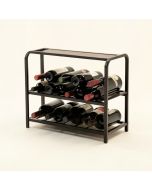 Vanderhoff 18 Bottle Floor Wine Bottle Rack (synthetic illustration; no displayed measurements)