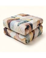 Reversible Abstract Duvet Cover (synthetic illustration; no displayed measurements)