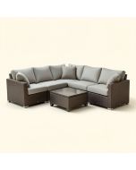 Colene Outdoor 14 Piece Sofa Seating Group With Cushions (synthetic illustration; no displayed measurements)