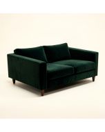 Bailey 79.5 '' Velvet Recessed Arm Sofa (synthetic illustration; no displayed measurements)