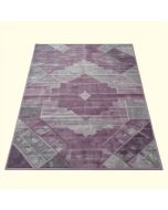 Aftan Geometric Purple/Gray Area Rug (synthetic illustration; no displayed measurements)