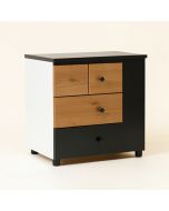 Crescent 4 Drawer Chest (synthetic illustration; no displayed measurements)