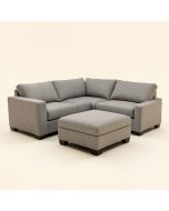 Kendall Sectional Sofa With Ottoman (synthetic illustration; no displayed measurements)