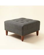 Berggren Mid Century Tufted Fabric Ottoman (synthetic illustration; no displayed measurements)