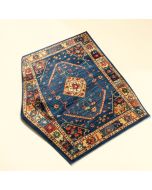 Rodeo Virden Bohemian Eclectic Tribal Aztec Power Loom Blue Rug (synthetic illustration; no displayed measurements)