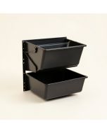 Wall Organizer With Baskets (synthetic illustration; no displayed measurements)