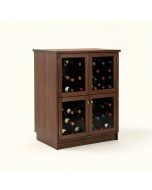 Wine Bar With Wine Storage (synthetic illustration; no displayed measurements)